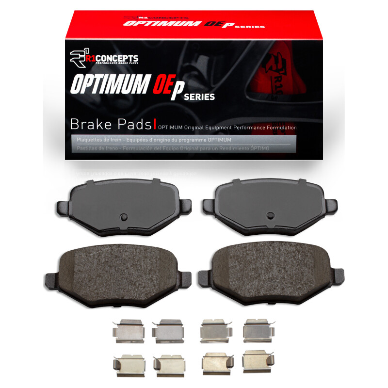 Ford Edge Brake Pads - Rear - R1 Concepts - Optimum OE - `11-`19